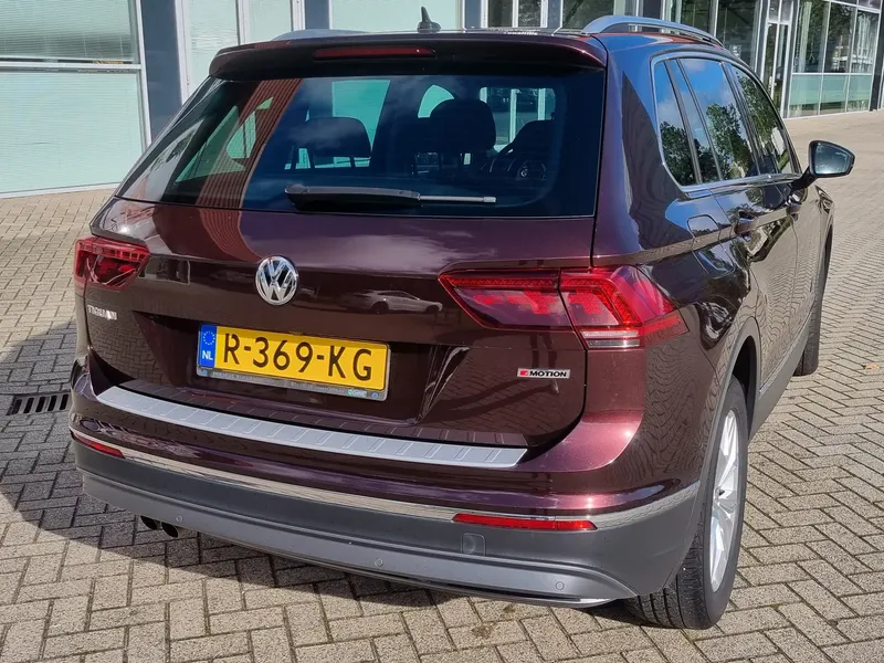 Volkswagen Tiguan seen from the rear